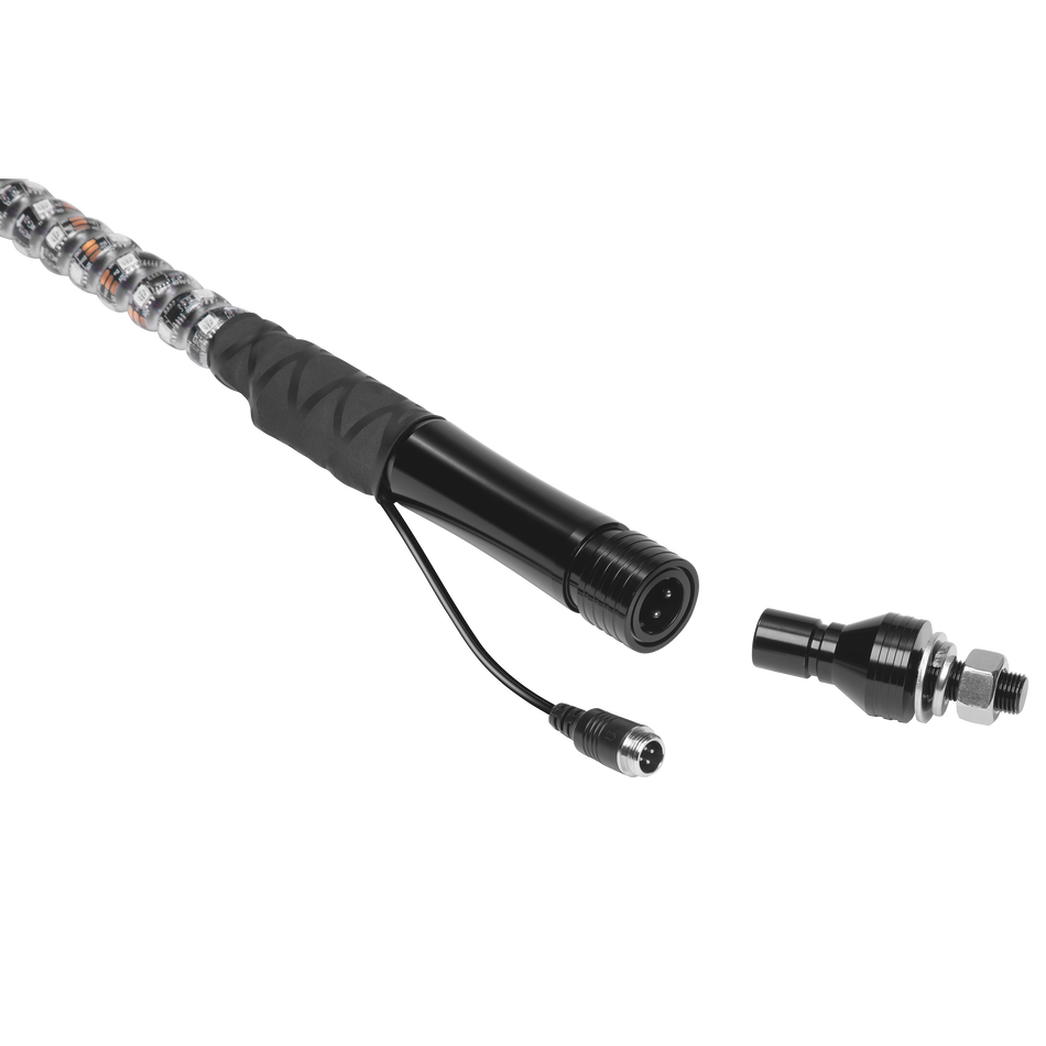 Boss Audio BOSS-XP6 BOSS Audio Systems XP6 ATV Chasing LED Whip Antenna - 72-inch, 360-degree RGB Illumination