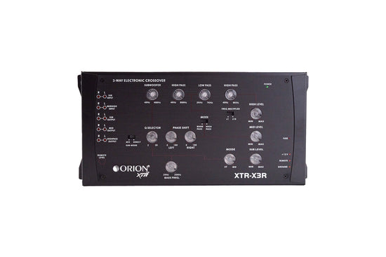 Orion XTR-X3R 3-Way Electronic Crossover Network with Remote Bass Boost