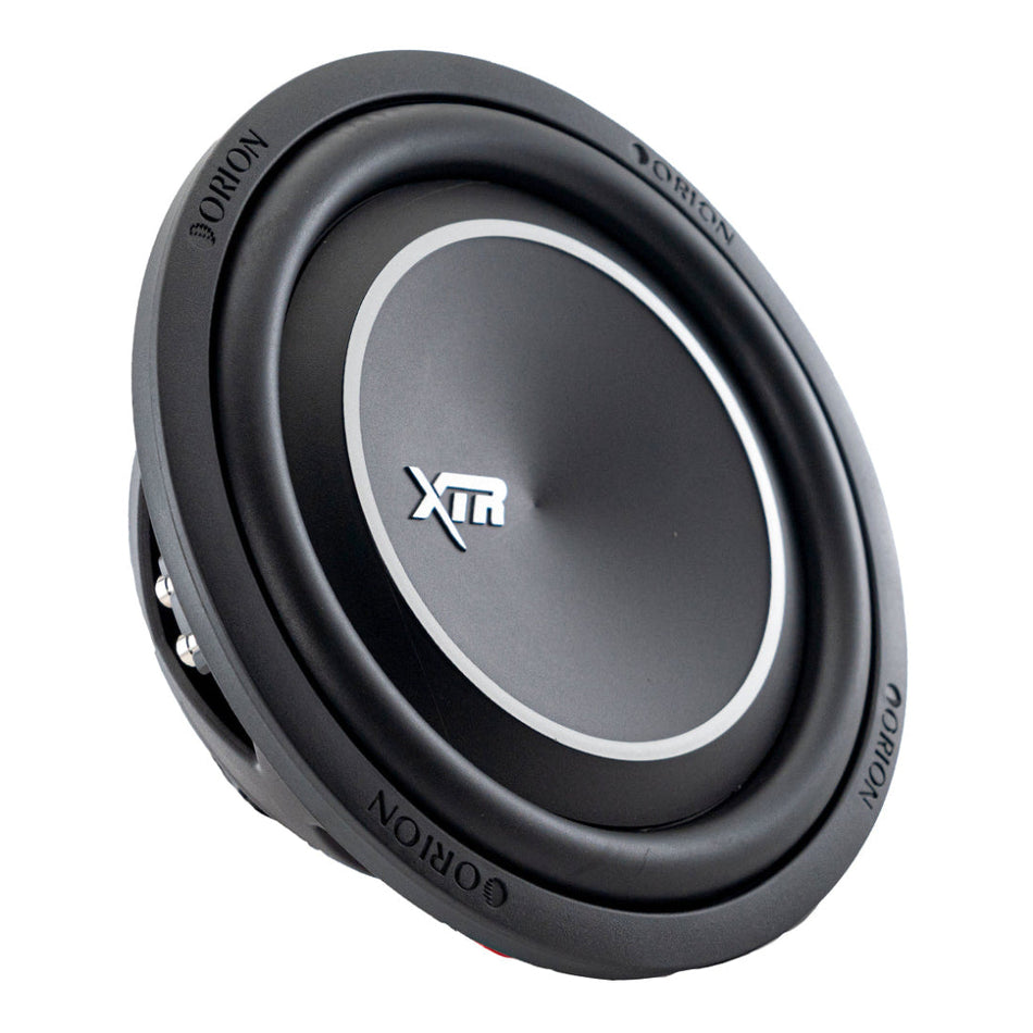 Orion XTR10SWD4 10" Shallow Mount Subwoofer – Dual 4 Ohm, 400W RMS Bass Speaker
