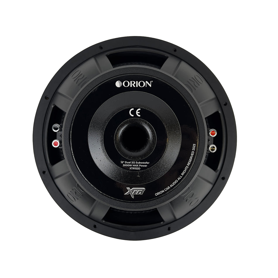 Orion XTRPRO152D 15″ XTR PRO Series Subwoofer – 2000W RMS / 8000W