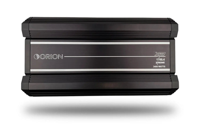 Orion XTR1700.4 1700W RMS 4-Channel Class AB Car Amplifier – High Power Full Range, Bass Boost, Adjustable Crossovers