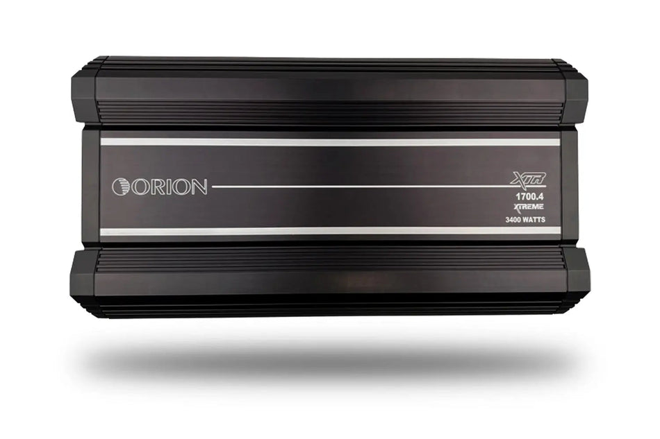 Orion XTR1700.4 1700W RMS 4-Channel Class AB Car Amplifier – High Power Full Range, Bass Boost, Adjustable Crossovers