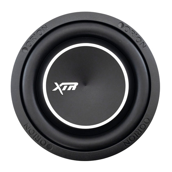 Orion XTR Series XTR8SWD4 Free Air Slim Shallow Mount 8” Car Subwoofer, 1200W Max Power, 300W RMS, Dual 4 Ohm, UV Coated Cone, NBR Surround – OEM Sub Replacement Compact for Lexus, BMW, Nissan, & More