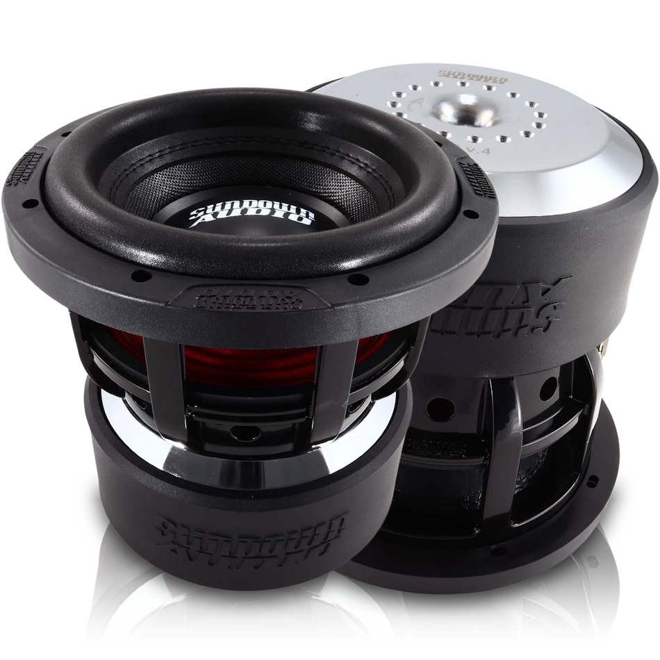 Sundown Audio X-8 v.4 8" 1000W RMS Subwoofer 4-Ohm | High-Performance X-Series