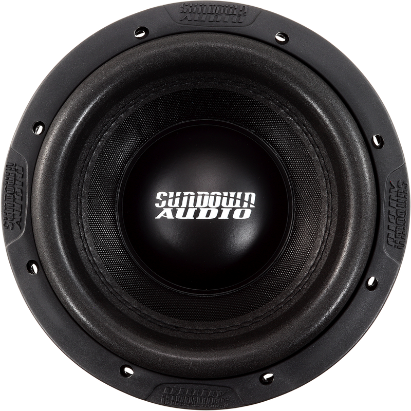 Sundown Audio X8 v.4 8" 1000W RMS Subwoofer D2 – Dual 2 Ohm | Compact High-Power Bass