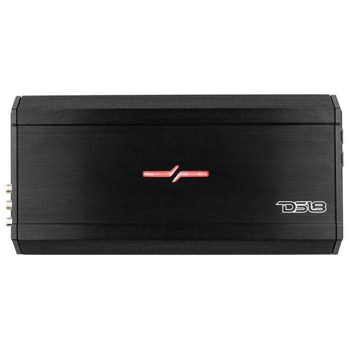 DS18 ZXI.4XL Car Audio Amplifier - Class D, Full Range, 4 Channel, 4800 Watts Max, Adjustable Crossover