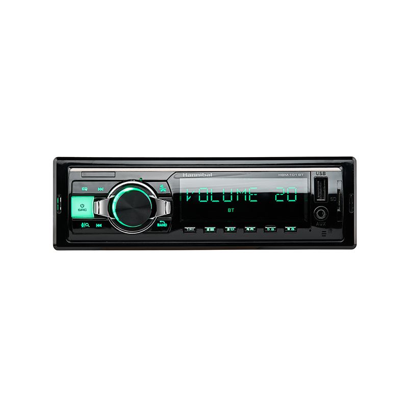 Deaf Bonce Hannibal HBM-101 BT | Bluetooth, ARGB Full‑Range Head Unit Car Stereo Receiver