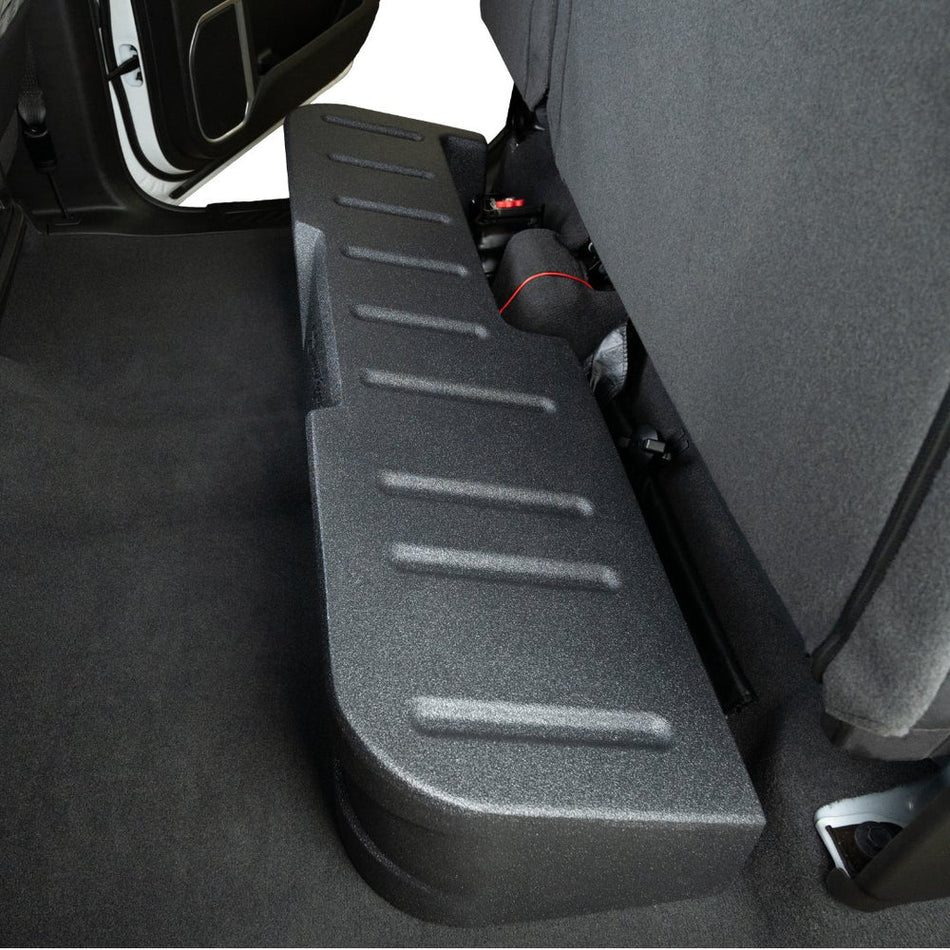 TXGM19D10 Dual 10” Under Seat Sealed Subwoofer Enclosure for 2019+ Silverado/Sierra 1500 Crew Cab & 2020+ Silverado/Sierra 2500/3500 Crew Cab