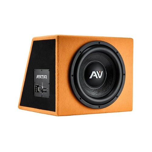 Deaf Bonce BURAN 10A Orange | 10" 250W RMS Loaded enclosure with amplifier