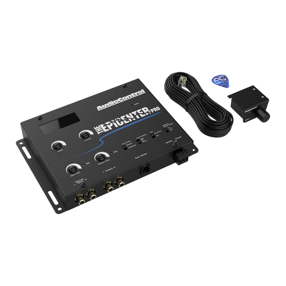 Audio Control The Epicenter Pro – Bass Restoration Processor & High-Voltage Line Driver