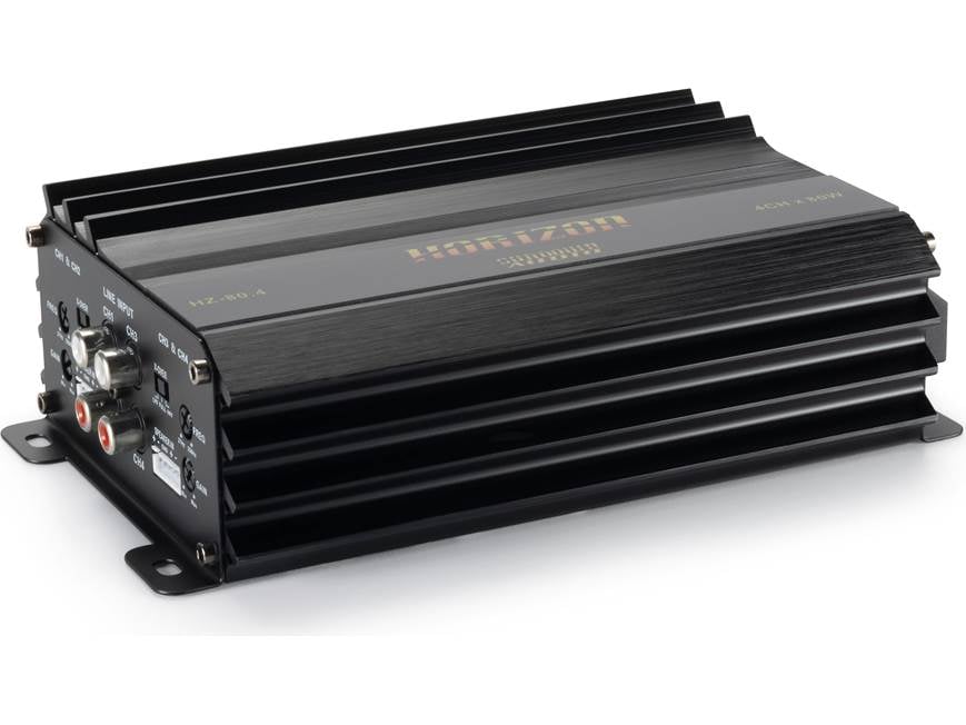 Sundown Audio HZ-80.4 Horizon Series 4-Channel Amplifier — 80 Watts RMS x 4