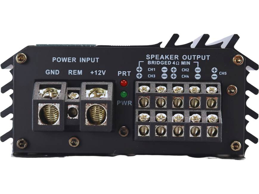 Sundown Audio HZ-900.5 Horizon Series 5-Channel Amplifier — 100 Watts RMS x 4 at 4 Ohms + 500 Watts RMS x 1 at 1 Ohm