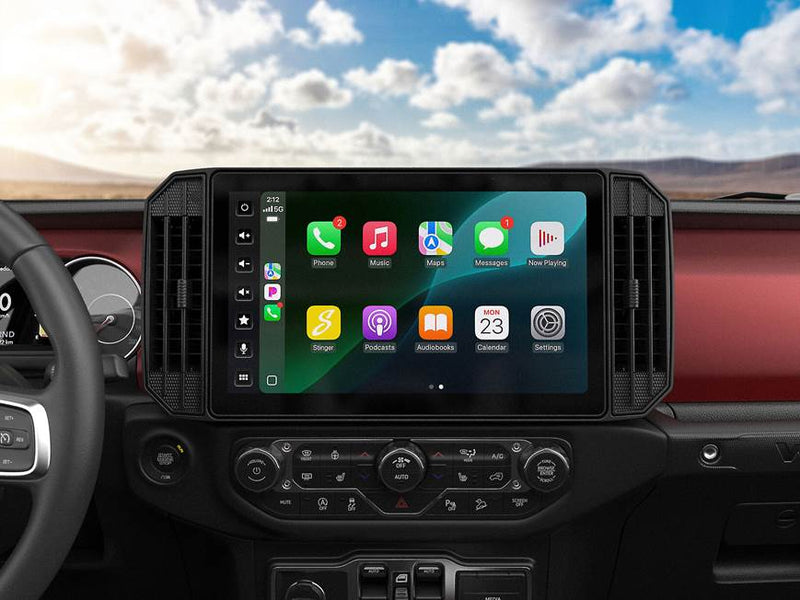 Stinger SRX-JW18128 Jeep Package - HORIZON12 digital multimedia receiver with 12.8" screen for select 2018-2023 Jeep Wrangler JL and Gladiator JT