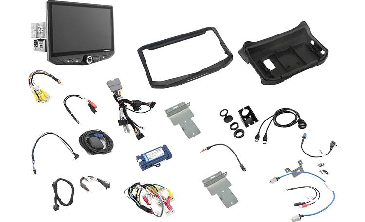 Stinger RB10JK11B Jeep Package HEIGH10 Digital Multimedia Receiver with Floating 10" Screen for Select 2011-18 Jeep Wrangler JK Model