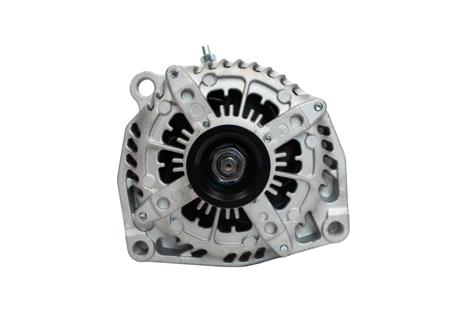 AutoTech Alternator for Chevy/GM 400 Amp High Output Alternator 4.3L–8.1L Engines (2005–2024) | Upgrade for Car Audio, Trucks & SUVs | OEM Natural Aluminum – Model AT-HP-8301-400A