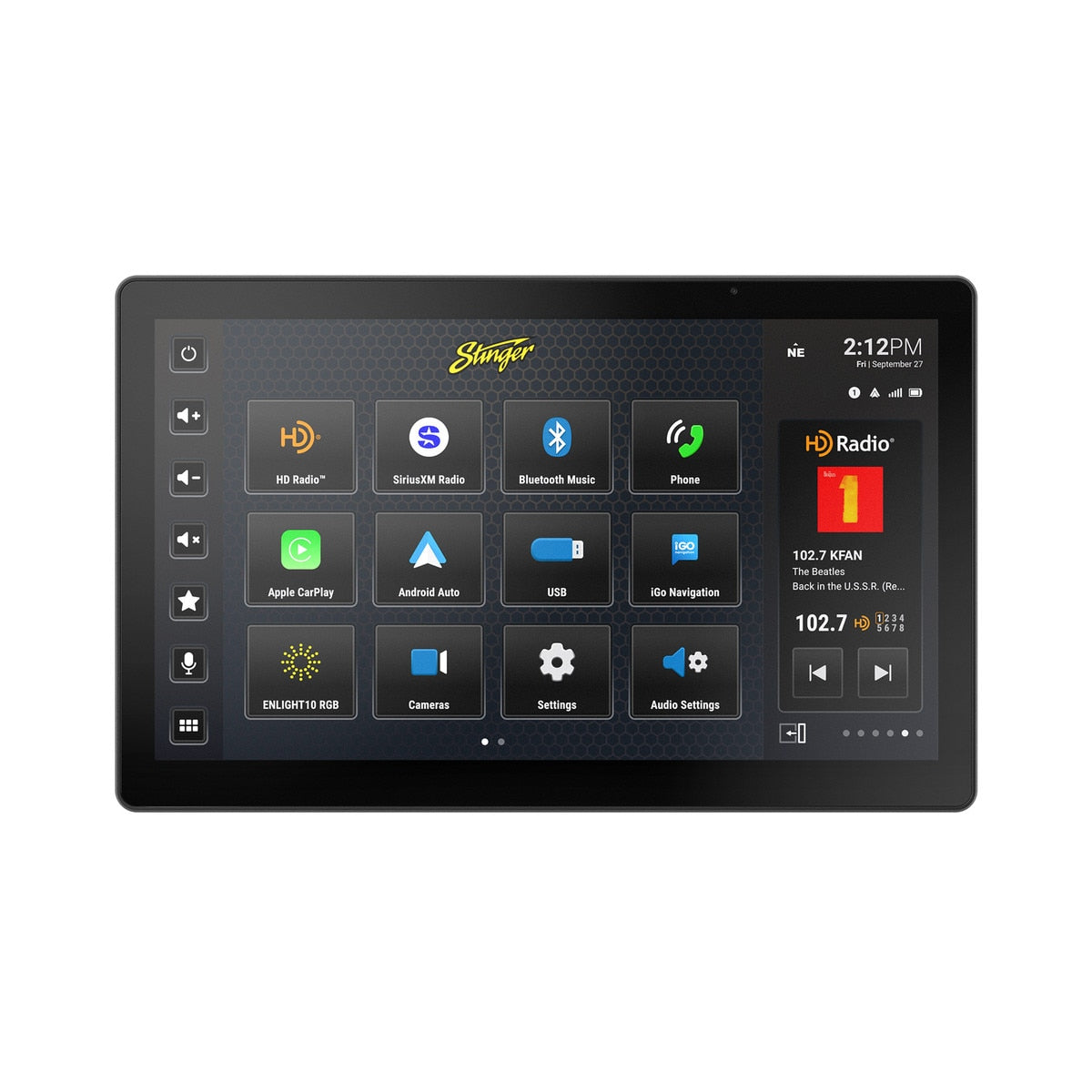 Stinger IX210 Horizon10 10.1-inch Floating Multimedia Infotainment