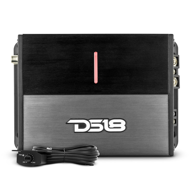 DS18 ION Compact Full Range 1 Channel Amplifier 1200 Watts RMS @ 1-Ohm