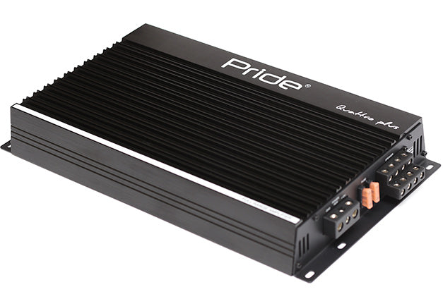 Pride Q.125PLUS Car audio amplifier Quattro Plus 140W x 4 channel @ 2 Ohm| 100W x 4ch @ 4 Ohm