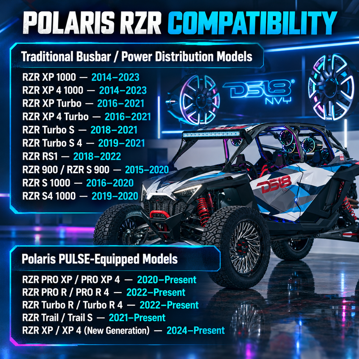 DS18 RZR-MRXHARNESS Polaris RZR radio harness - view 3