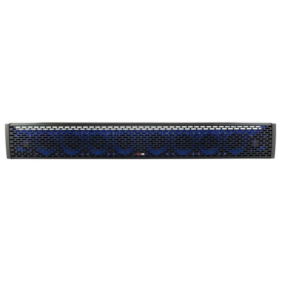 DS18 Hydro 35" 2-Way Sound Bar Speaker System w/RGB Lights - Waterproof, 800W