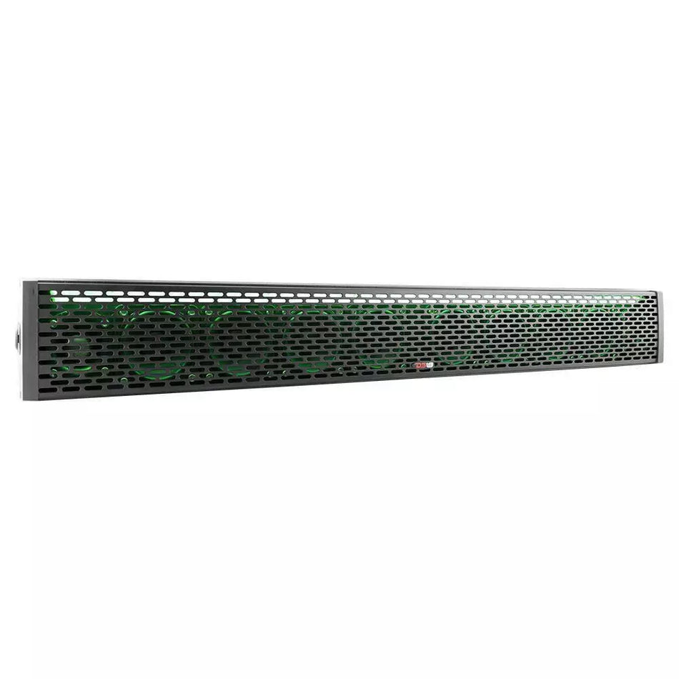 DS18 Hydro 35" 2-Way Sound Bar Speaker System w/RGB Lights - Waterproof, 800W
