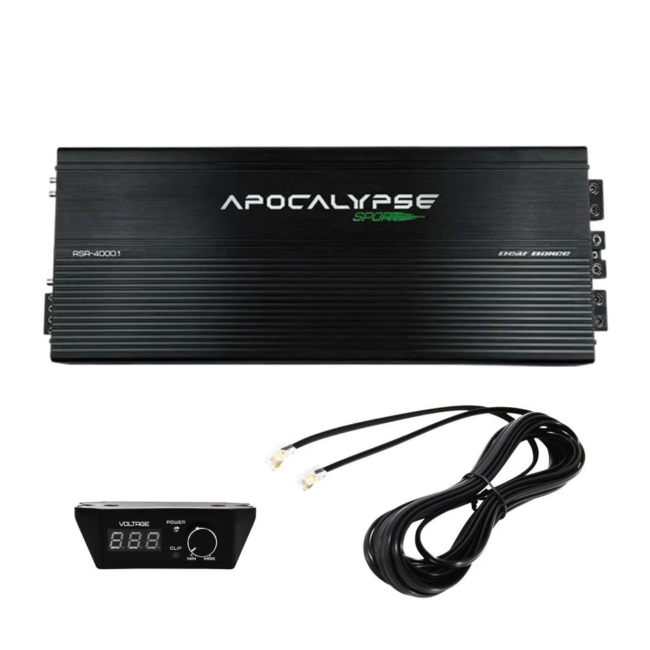 Deaf Bonce Apocalypse ASA-4000.1 | 4000 Watt Power Amplifier