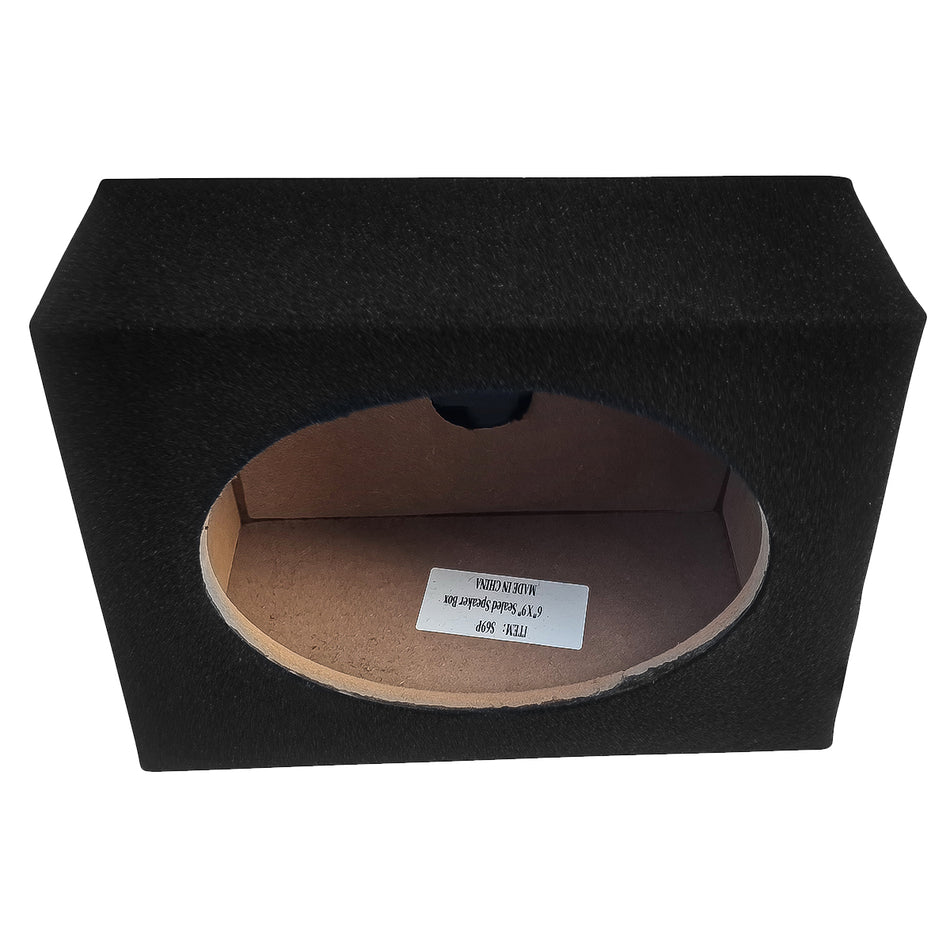 Elite Audio EBOX-S69P 6x9 Speaker Boxes - Durable MDF Construction, Enhanced Bass Performance, and Superior Sound Quality
