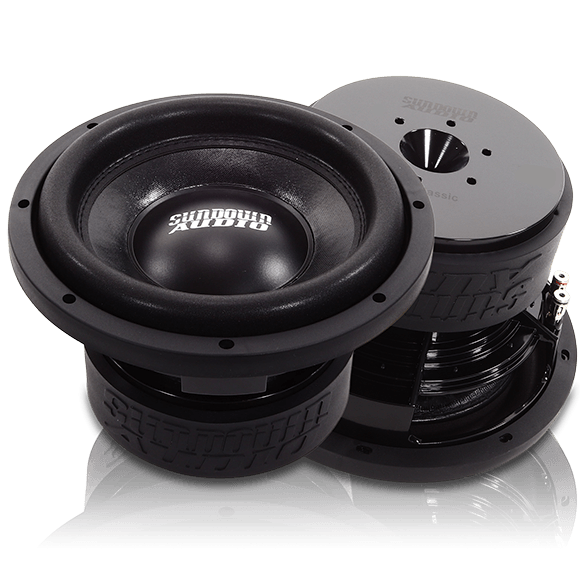 Sundown Audio SACL10D4 SA-Classic 10" 750W Black Motor Subwoofer 4 Ohm