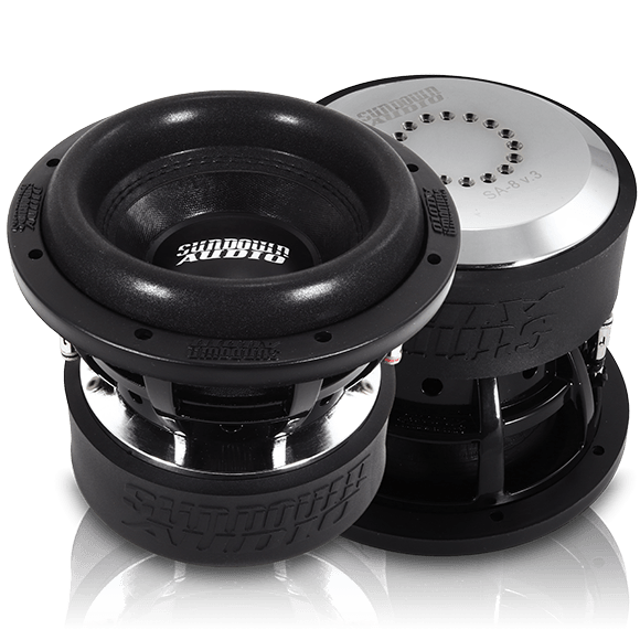 Sundown Audio SA-Series v.3 8″ 500W RMS Dual 2-Ohm Subwoofer | Compact Deep Bass