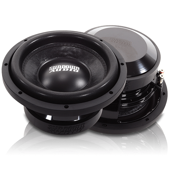 Sundown Audio SLD10D2 SLD-Series SD-2 10" 600W Shallow Mount Subwoofer 2 Ohm
