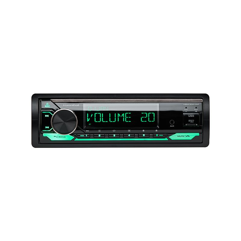 Deaf Bonce HBM-302DSP Car Stereo | DSP, Bluetooth, USB, AUX, 4×50W RMS
