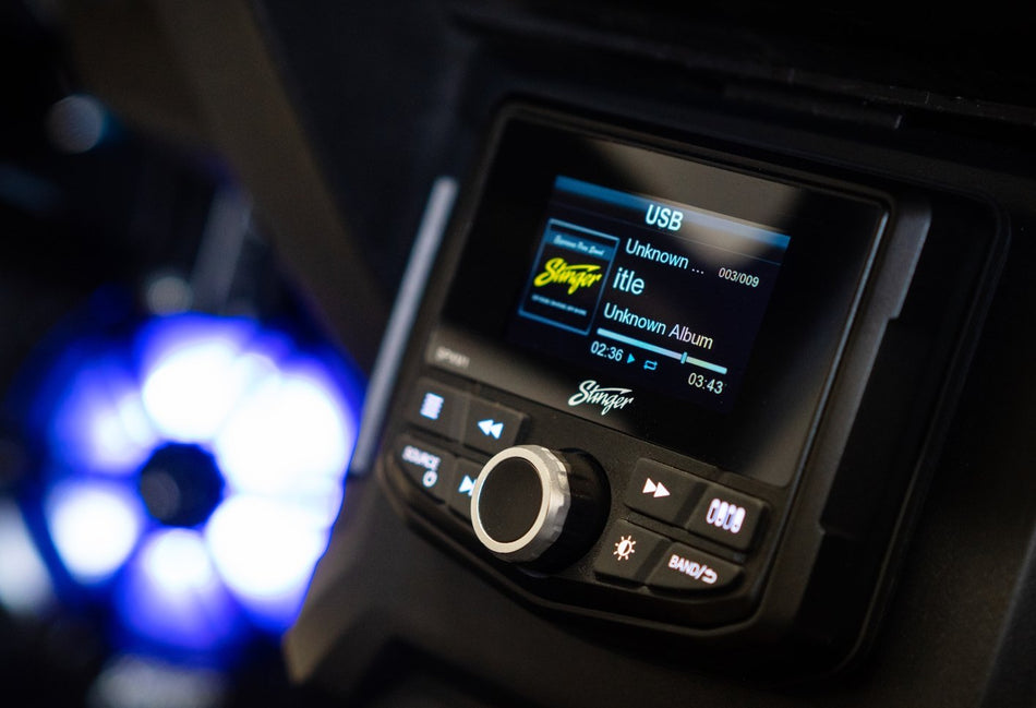 Stinger STG-SPXM1 SPXM1 MARINE & POWERSPORTS MEDIA PLAYER WITH SWITCH COMMAND