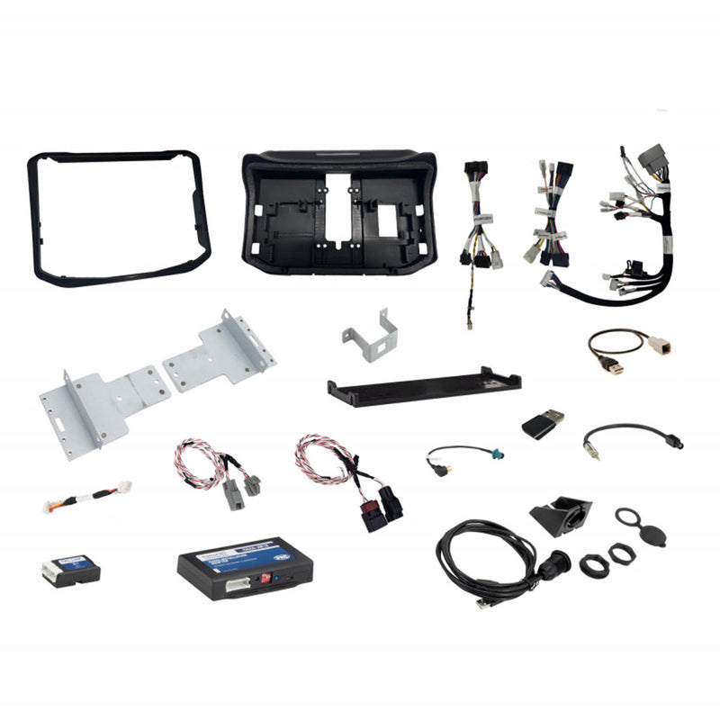 SRK-JK11HX Full Radio Integration Kit Compatible With 2011-2018 Jeep Wrangler JK