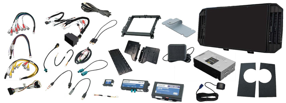 SRX-JW18128 Jeep Wrangler JL (2018-2023)/Gladiator JT (2020-2023) HORIZON12 Multimedia Infotainment Display with Integration & Installation Kit
