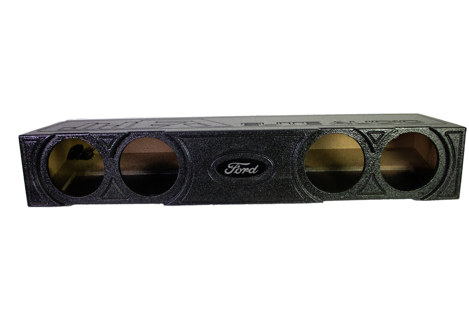 Elite Audio Ported Front-Firing Subwoofer Box – Universal Fit for Ford F-150 & Super Duty Crew Cab Trucks (2009–2024)