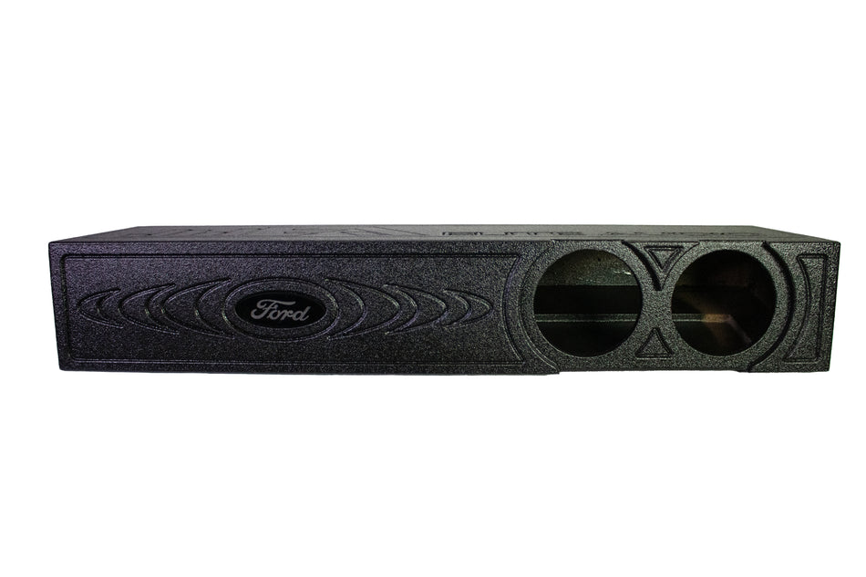 Elite Audio Ported Subwoofer Enclosure for Dual 8” Subs – Fits Ford F-150 Crew Cab (2009–2023