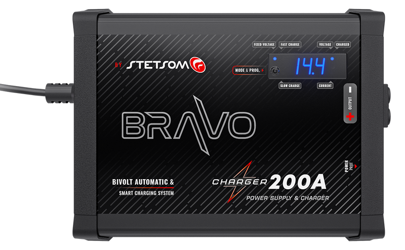Stetsom BRAVO Charger 200A Power Supply Smart Charging