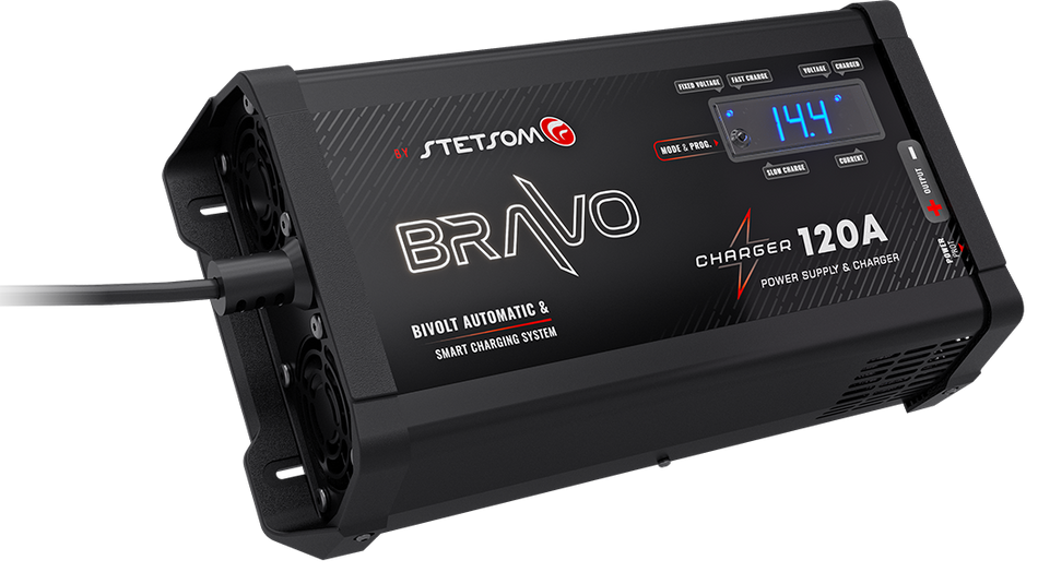 Stetsom BRAVO Charger 120A