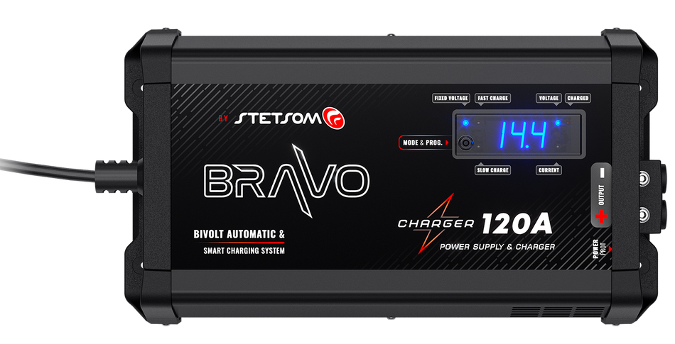 Stetsom BRAVO Charger 120A
