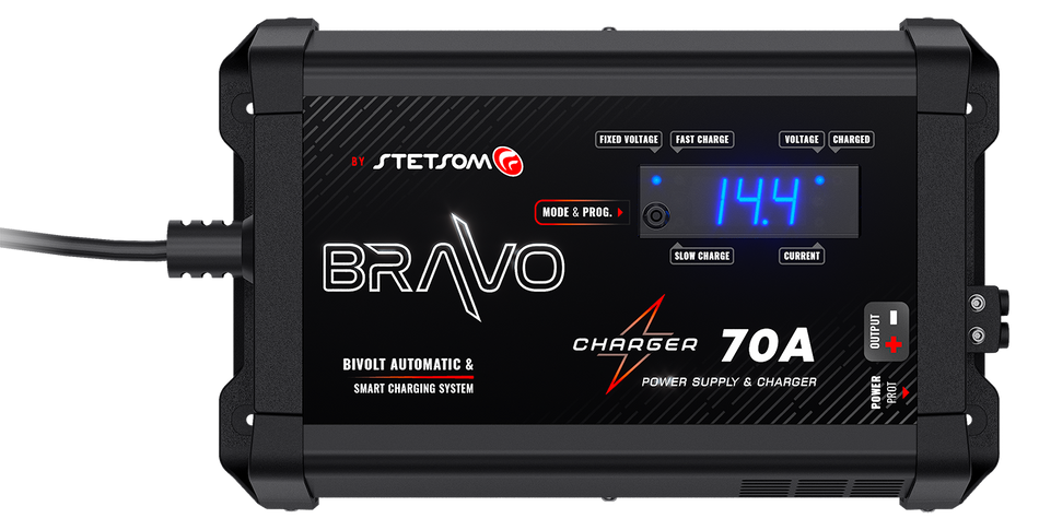 Stetsom BRAVO Charger 70A