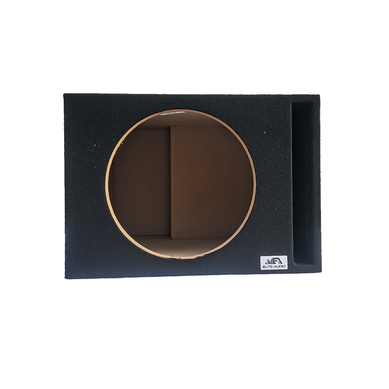 ELITE AUDIO EBOX-SVS15 | Single 15" Vented Subwoofer Enclosure - Plush OEM-Grade Carpet, 3/4" MDF with 1" Front Baffle, Pro-Tuned Ports, and Spring-Loaded Terminals for Maximum Durability & Thunderous Bass