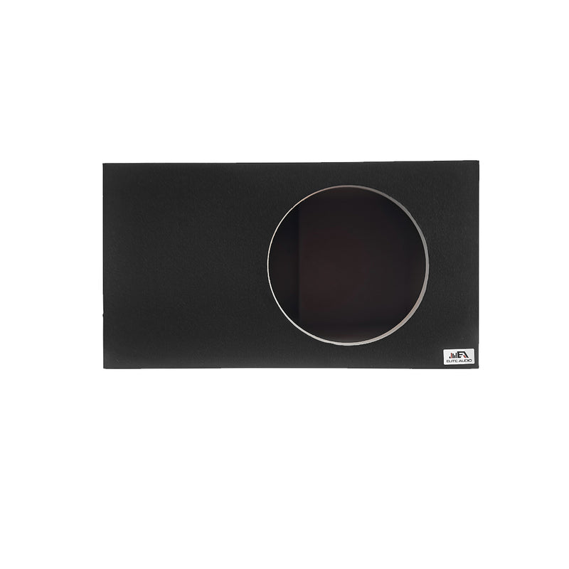 Elite Audio EBOX-SVS15SPL Single 15” Subwoofer Enclosure - Polyurethane Bed Liner Finish, Rear Side Port for SPL Bass, 1” MDF Heavy-Duty Construction, Pro-Tuned Ports, High-Current Terminals for Superior Sound Quality