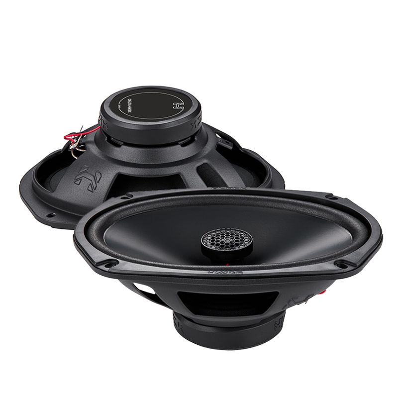 Deaf Bonce Black Hydra Delta 6913X | 6"x9” Coaxial Speakers (Pair) - 70W RMS / 140W Max