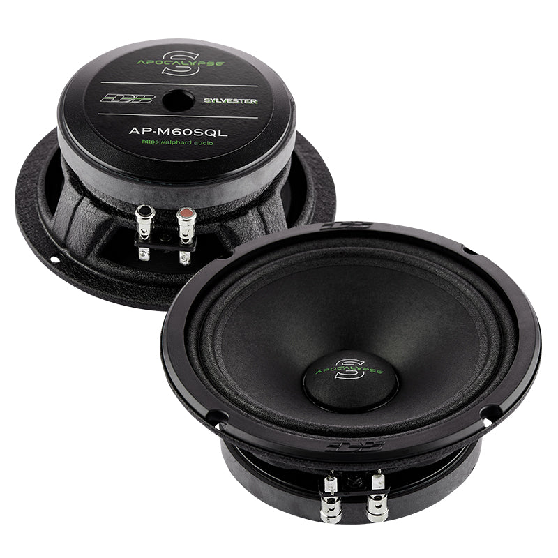 Deaf Bonce Apocalypse AP-M60SQL | 6.5" Mid-Range Speakers (Pair)