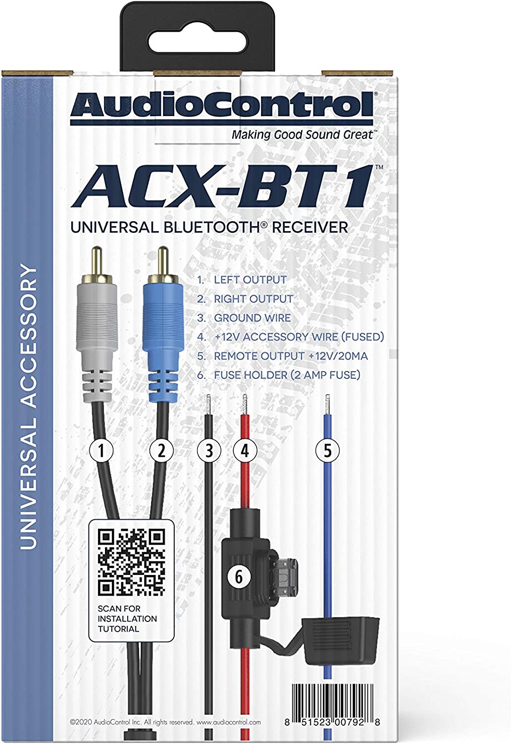 AudioControl ACX-BT1 All-Weather Bluetooth Streamer – Elite Auto Gear