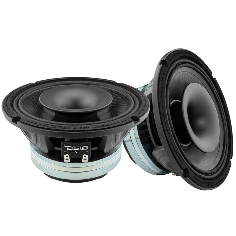 DS18 8HD800NCFD-8 8 Inch Water Proof Carbon Fiber Mid Bass and Driver Coaxial Hybrid Neodymium Magnet 8-Ohm DS18