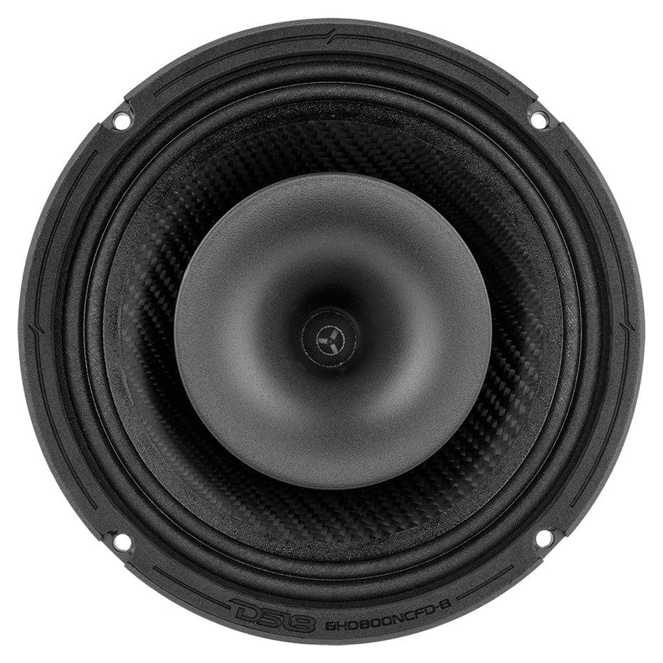 DS18 8HD800NCFD-8 8 Inch Water Proof Carbon Fiber Mid Bass and Driver Coaxial Hybrid Neodymium Magnet 8-Ohm DS18