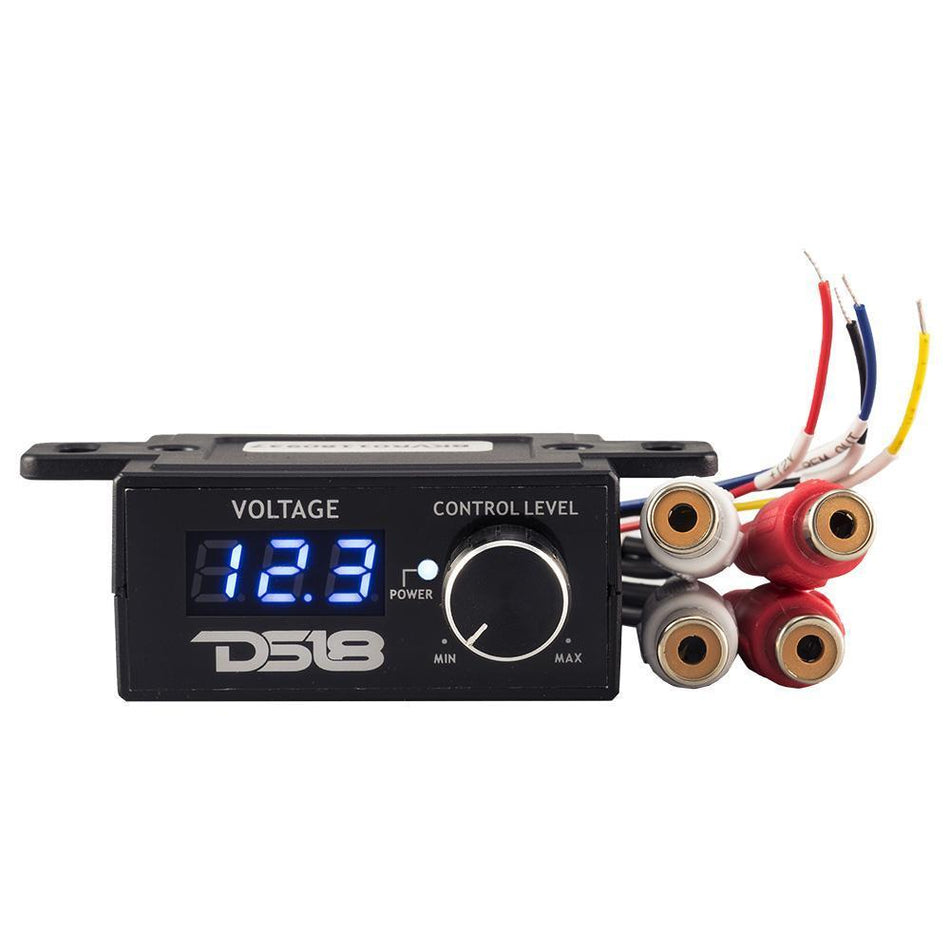 DS18 BKVR Universal Bass Knob W/ Voltmeter And Remote On DS18