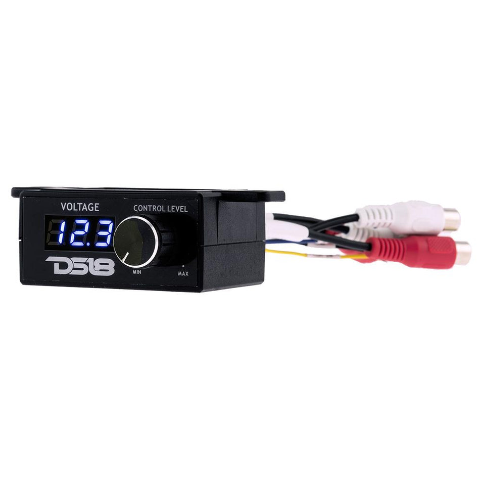 DS18 BKVR Universal Bass Knob W/ Voltmeter And Remote On DS18