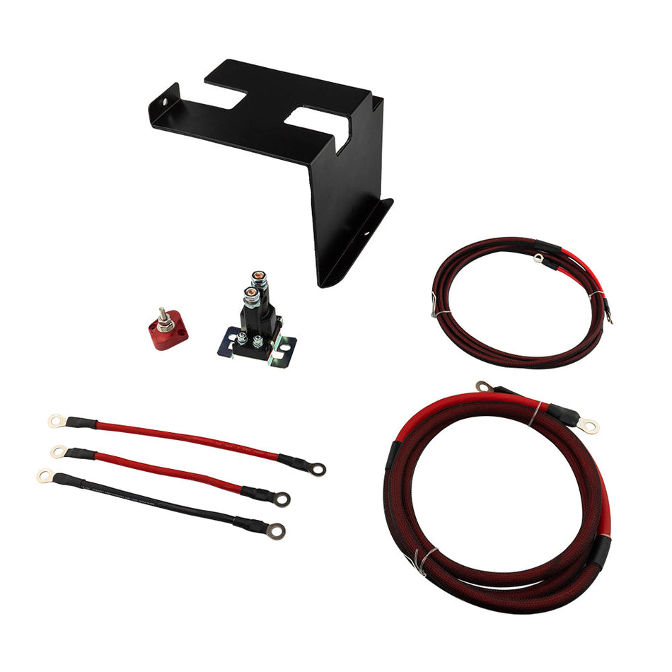 DS18 DS-CA-X3DBATT Can-am Maverick X3 Second Battery Upgrade Kit - More Battery Reserve Power For Longer Lasting Audio
